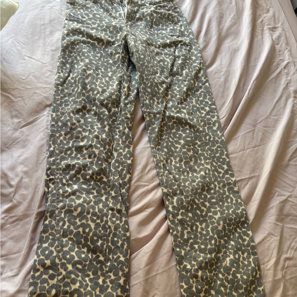 Leopard Print Pants